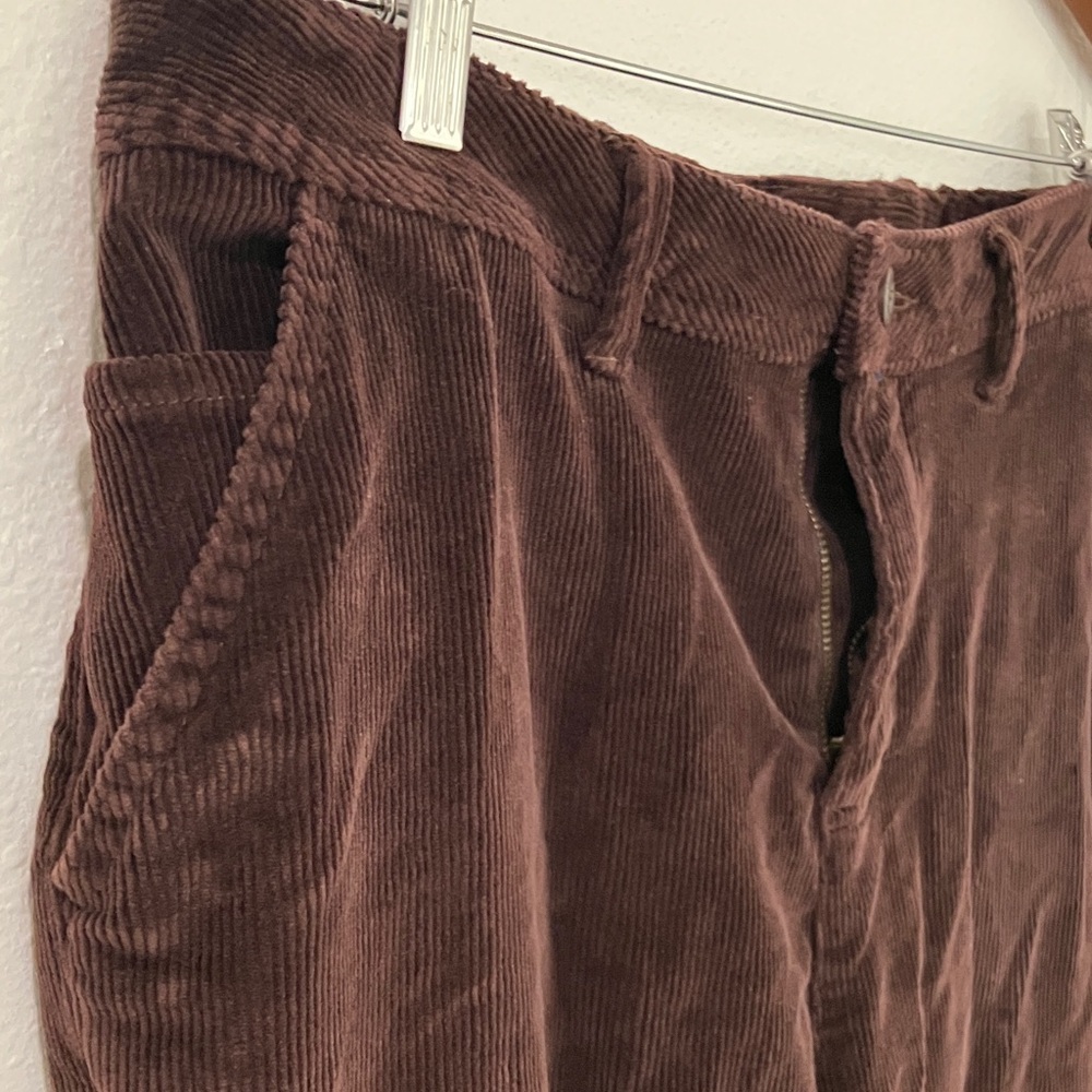 Brown Corduroy Pants - Bill Blass Jeans - Picture 2 of 6